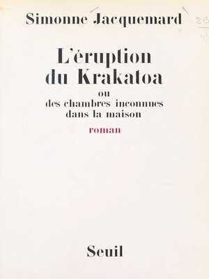 cover image of L'éruption du Krakatoa